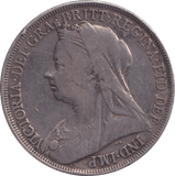 1898 CROWN ( FINE ) - CROWN - Cambridgeshire Coins