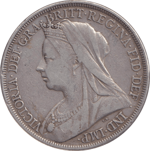 1898 CROWN ( FINE ) - CROWN - Cambridgeshire Coins