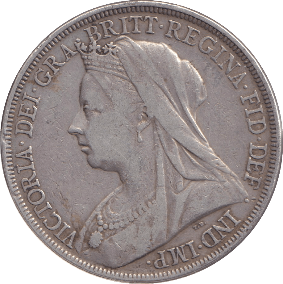 1898 CROWN ( FINE ) - CROWN - Cambridgeshire Coins