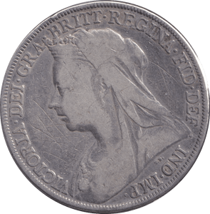 1898 CROWN ( FINE ) - CROWN - Cambridgeshire Coins
