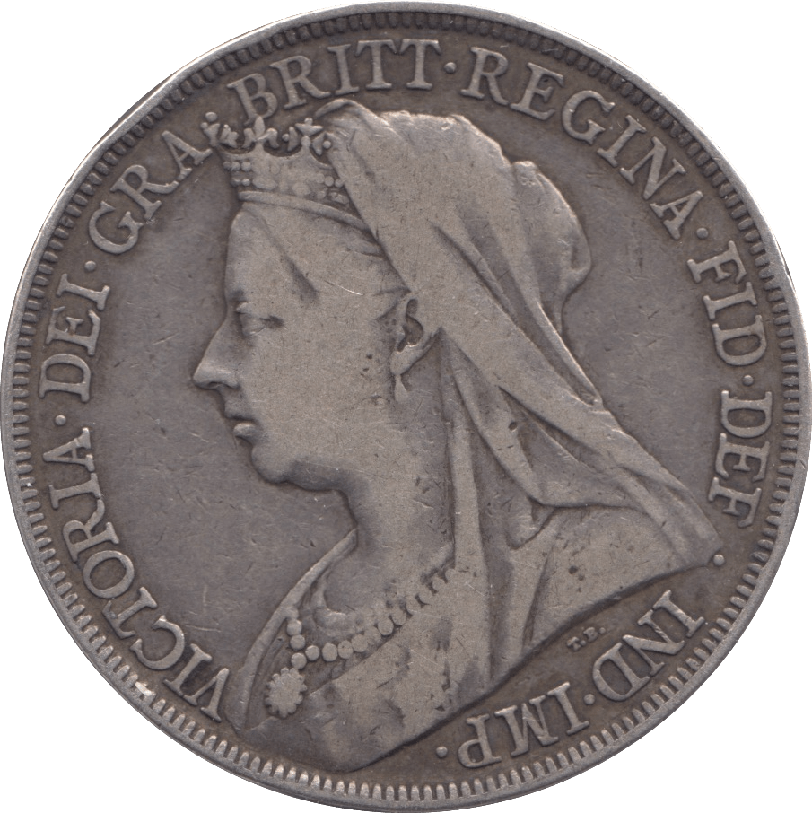 1898 CROWN ( FINE ) - CROWN - Cambridgeshire Coins