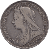 1898 CROWN ( FINE ) - CROWN - Cambridgeshire Coins