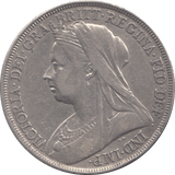 1898 CROWN ( FINE ) LXI - CROWN - Cambridgeshire Coins