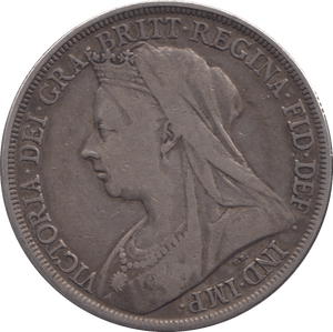 1898 CROWN ( FINE ) LXII - CROWN - Cambridgeshire Coins
