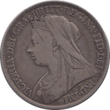 1898 CROWN ( FINE ) LXII - CROWN - Cambridgeshire Coins