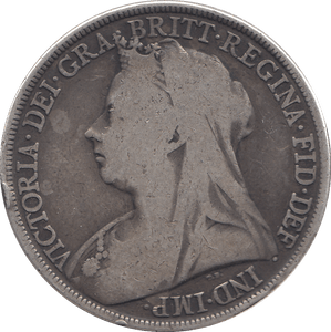 1898 CROWN ( FINE ) - WORLD COINS - Cambridgeshire Coins