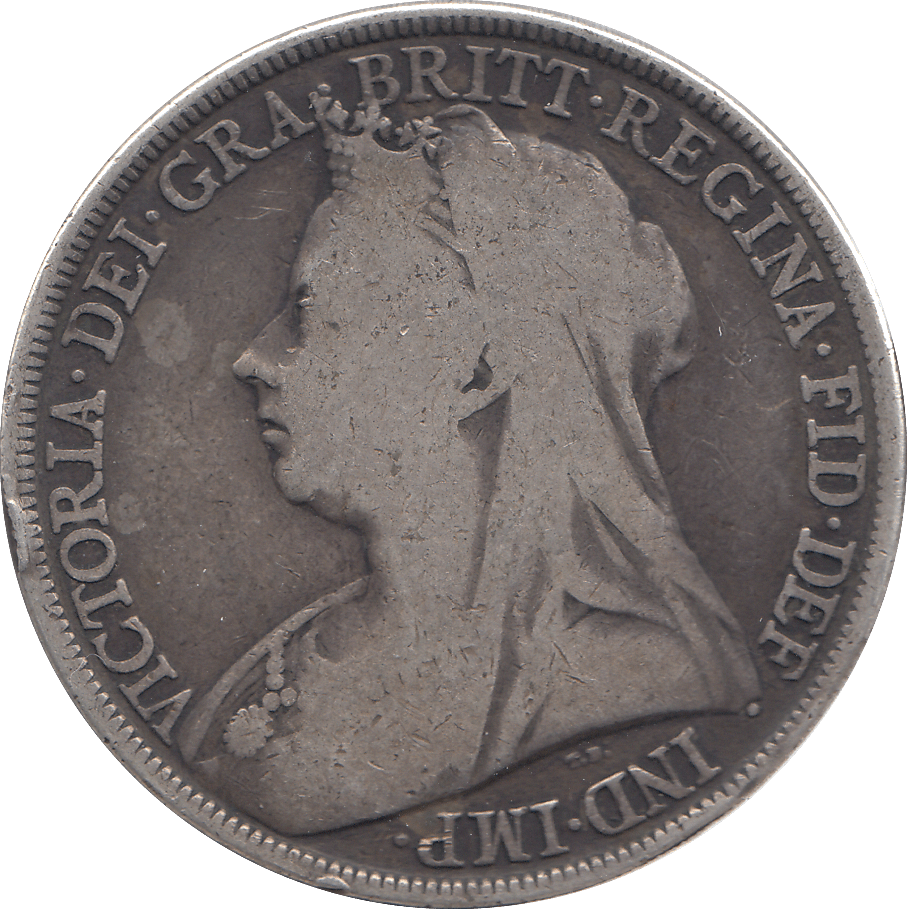 1898 CROWN ( FINE ) - WORLD COINS - Cambridgeshire Coins