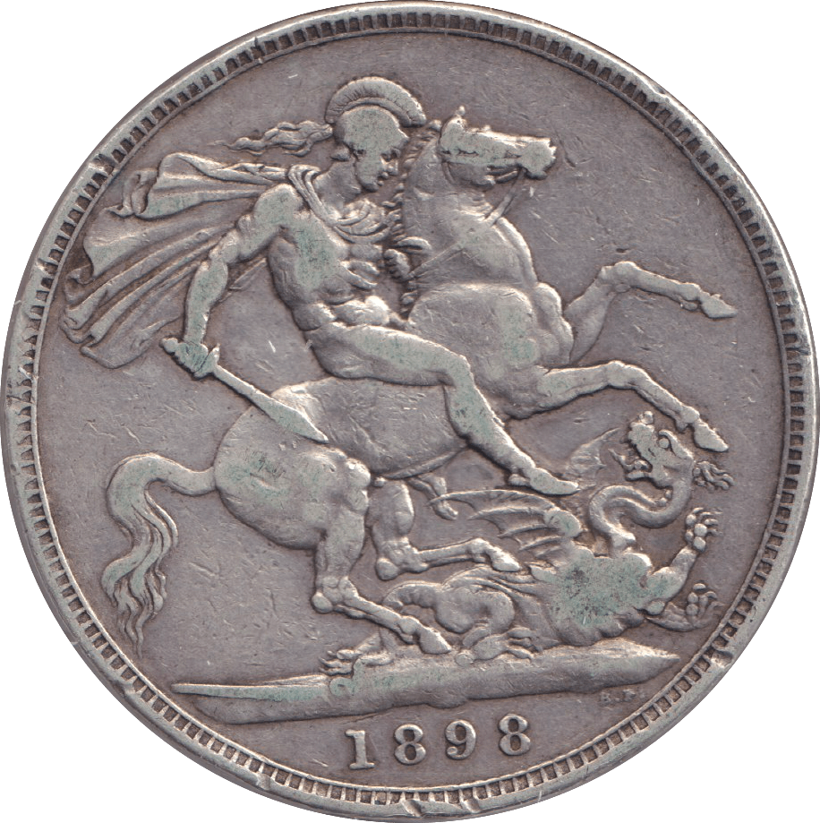 1898 CROWN ( GF ) - CROWN - Cambridgeshire Coins