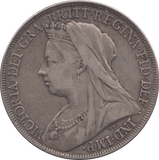 1898 CROWN ( GF ) - Crown - Cambridgeshire Coins