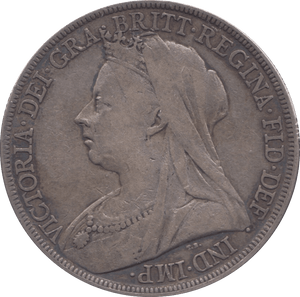 1898 CROWN ( GF ) - Crown - Cambridgeshire Coins