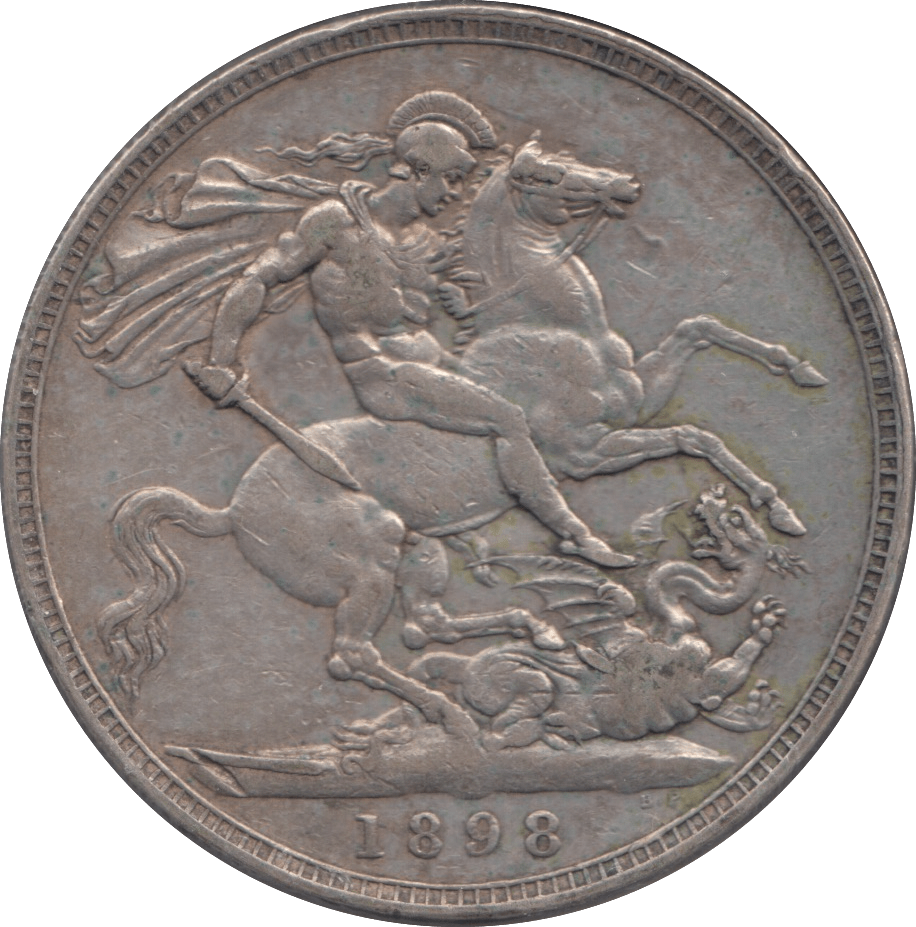 1898 CROWN ( GF ) - CROWN - Cambridgeshire Coins