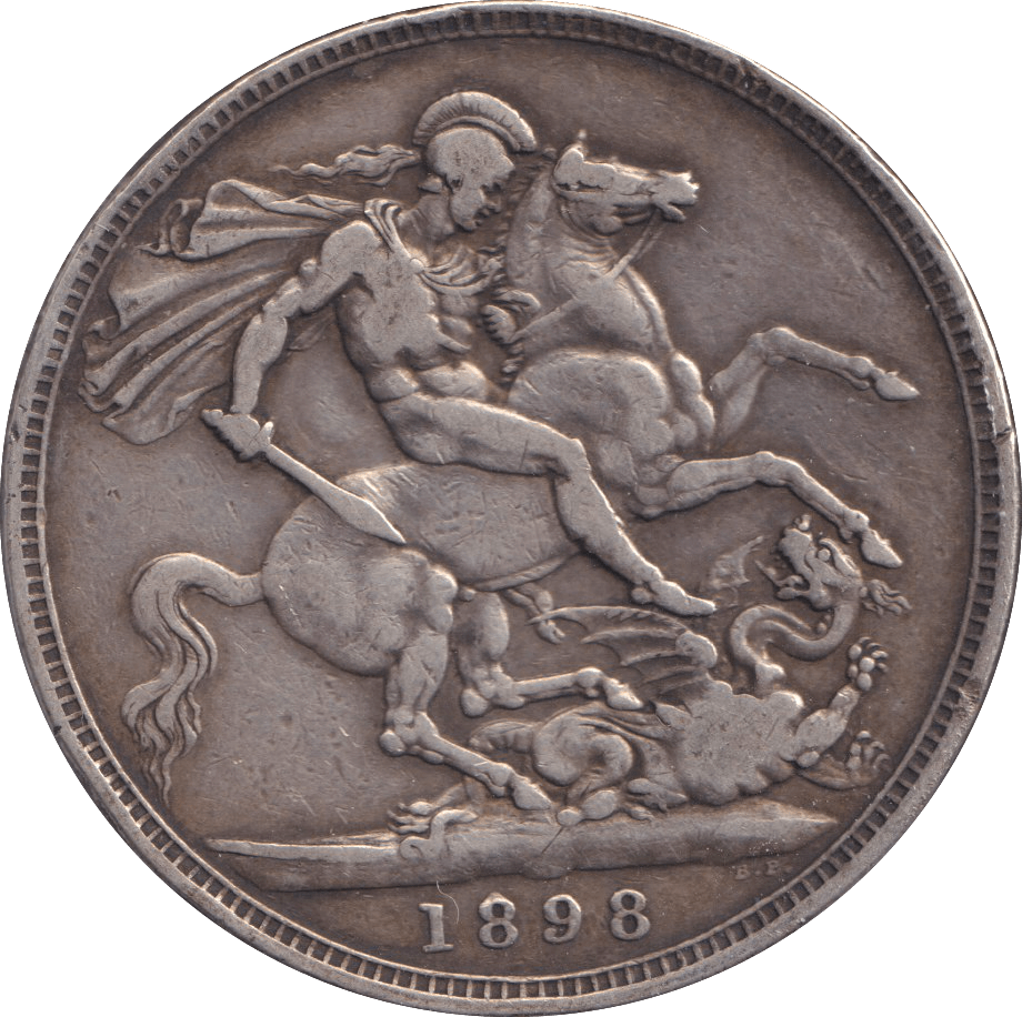 1898 CROWN ( GF ) - CROWN - Cambridgeshire Coins