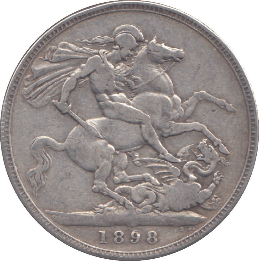 1898 CROWN ( GF ) - CROWN - Cambridgeshire Coins