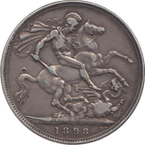 1898 CROWN ( GF ) LXI - CROWN - Cambridgeshire Coins