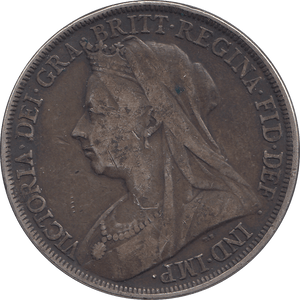 1898 CROWN ( GF ) LXII - CROWN - Cambridgeshire Coins