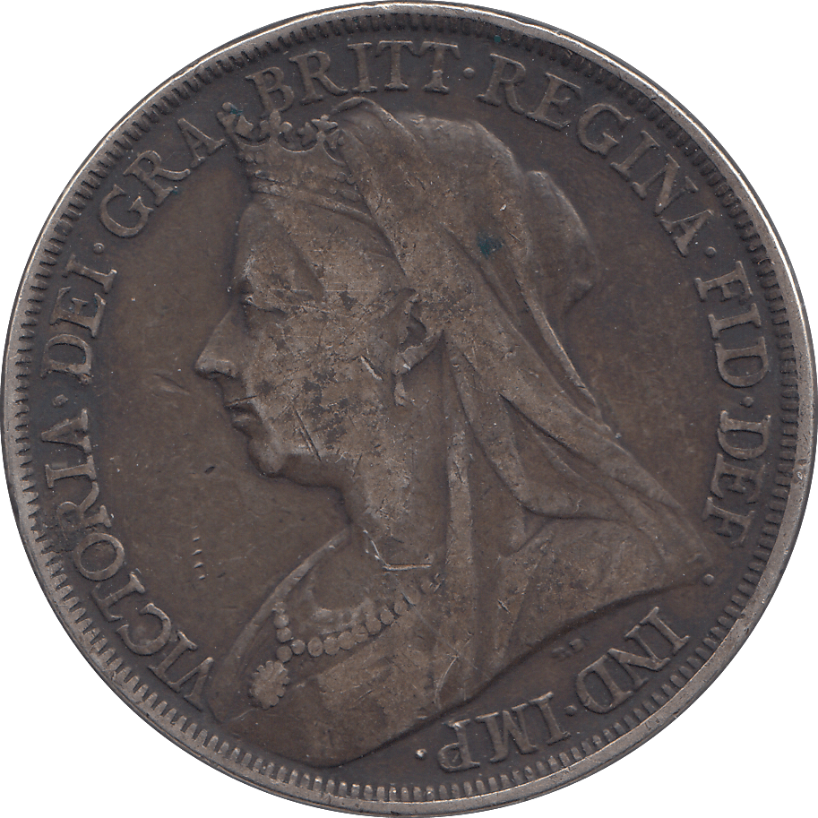 1898 CROWN ( GF ) LXII - CROWN - Cambridgeshire Coins