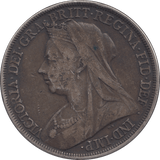 1898 CROWN ( GF ) LXII - CROWN - Cambridgeshire Coins