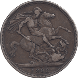 1898 CROWN ( GF ) LXII - CROWN - Cambridgeshire Coins