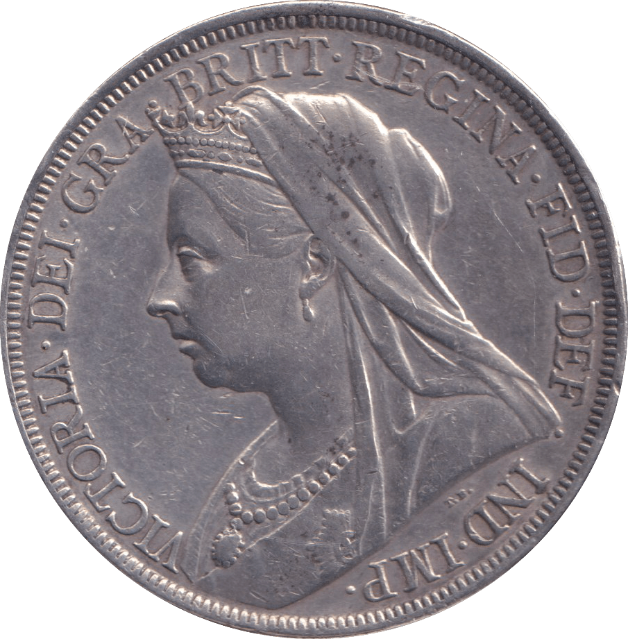 1898 CROWN ( GVF ) - CROWN - Cambridgeshire Coins