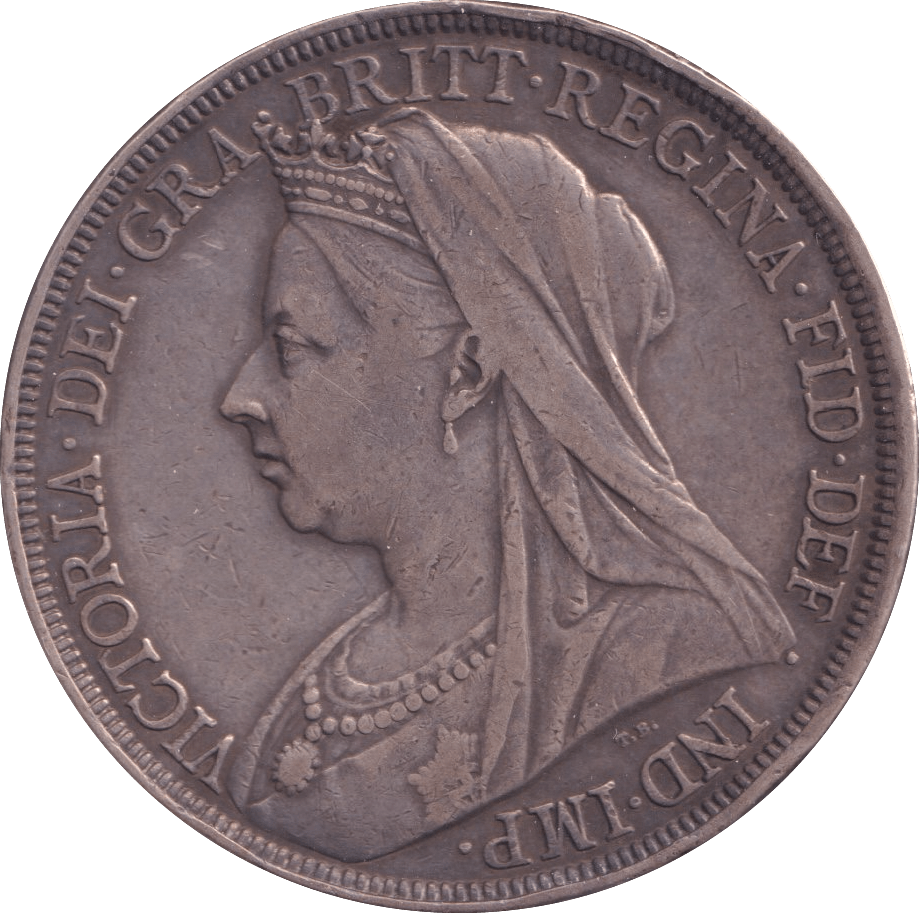 1898 CROWN ( VF ) - Crown - Cambridgeshire Coins