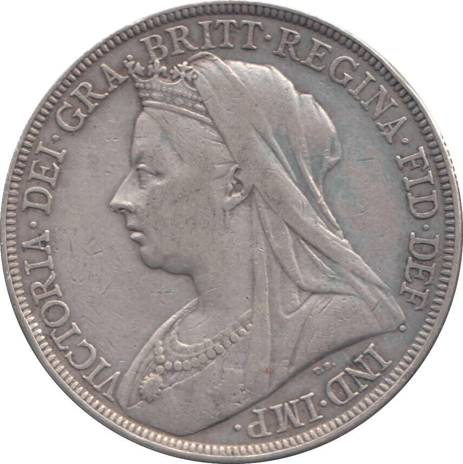 1898 CROWN ( VF ) - CROWN - Cambridgeshire Coins