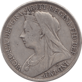 1898 CROWN ( VF ) - CROWN - Cambridgeshire Coins