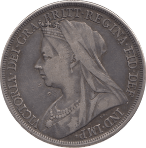 1898 CROWN ( VF ) LXI - CROWN - Cambridgeshire Coins