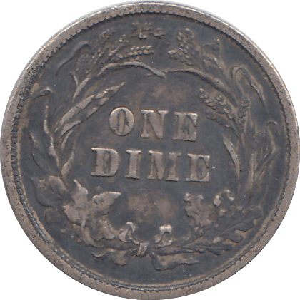 1898 DIME USA - WORLD COINS - Cambridgeshire Coins