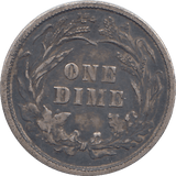 1898 DIME USA - WORLD COINS - Cambridgeshire Coins