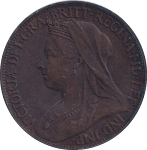1898 FARTHING ( VF ) - Farthing - Cambridgeshire Coins