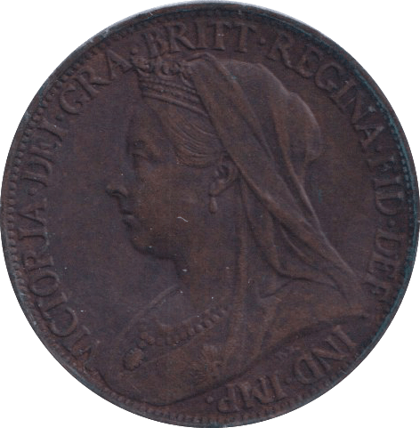 1898 FARTHING ( VF ) - Farthing - Cambridgeshire Coins