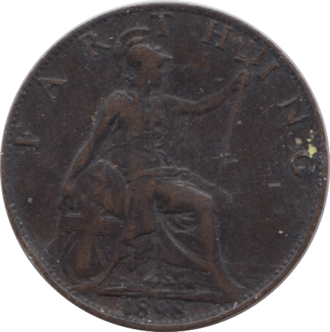 1898 FARTHING ( VF ) - Farthing - Cambridgeshire Coins