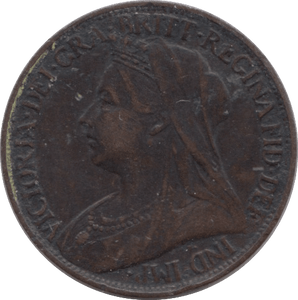 1898 FARTHING ( VF ) - Farthing - Cambridgeshire Coins