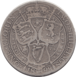 1898 FLORIN ( FINE ) - FLORIN - Cambridgeshire Coins