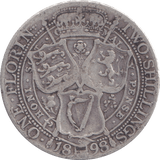 1898 FLORIN ( FINE ) - FLORIN - Cambridgeshire Coins