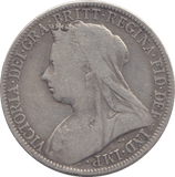 1898 FLORIN ( FINE ) - FLORIN - Cambridgeshire Coins