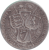 1898 FLORIN ( GF ) - FLORIN - Cambridgeshire Coins