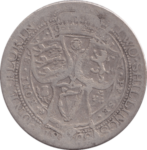 1898 FLORIN ( NF ) - FLORIN - Cambridgeshire Coins