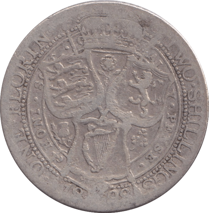1898 FLORIN ( NF ) - FLORIN - Cambridgeshire Coins