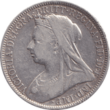 1898 FLORIN ( VF ) - FLORIN - Cambridgeshire Coins