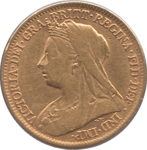 1898 GOLD HALF SOVEREIGN ( VF ) - HALF SOVEREIGN - Cambridgeshire Coins