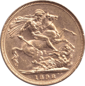 1898 GOLD SOVEREIGN ( EF ) - SOVEREIGN - Cambridgeshire Coins