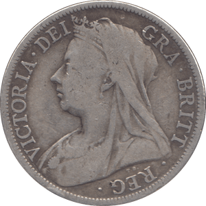 1898 HALF CROWN ( GF ) - HALFCROWN - Cambridgeshire Coins