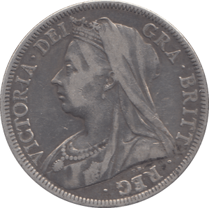 1898 HALF CROWN ( VF ) - HALFCROWN - Cambridgeshire Coins