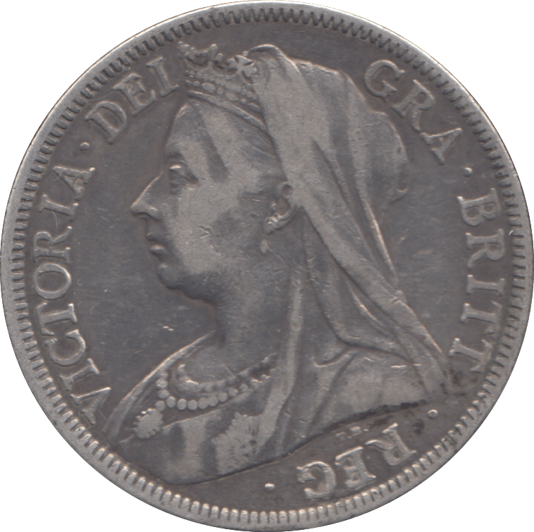 1898 HALF CROWN ( VF ) - HALFCROWN - Cambridgeshire Coins