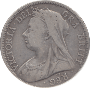 1898 HALF CROWN ( VF ) - HALFCROWN - Cambridgeshire Coins