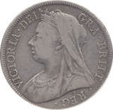 1898 HALF CROWN ( VF ) - HALFCROWN - Cambridgeshire Coins