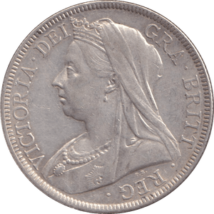 1898 HALFCROWN ( AUNC ) - HALFCROWN - Cambridgeshire Coins