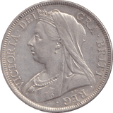 1898 HALFCROWN ( AUNC ) - HALFCROWN - Cambridgeshire Coins