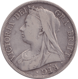 1898 HALFCROWN ( FINE ) - HALFCROWN - Cambridgeshire Coins